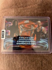 Aleister Black Damien Priest /25 Galactic Showdown Topps Chrome WWE