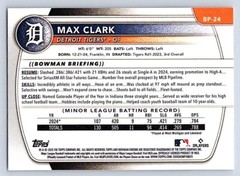 MAX CLARK TIGERS 2025 BOWMAN PROSPECTS #BP-24