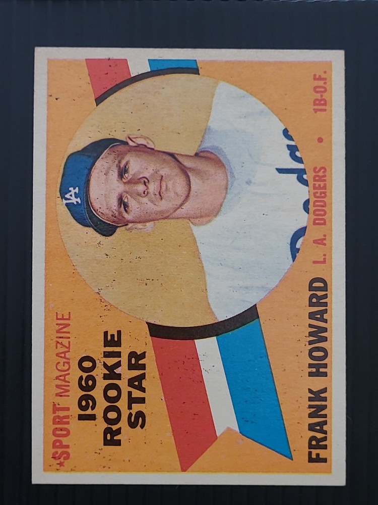 1960 Topps – Frank Howard #132 Rookie (RC) Los Angeles Dodgers