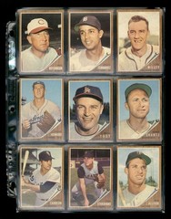 1962 Topps Baseball Complete Set (598) Mantle Mays Aaron PSA 6