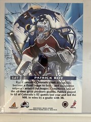 Patrick Roy Signed 1997 Pinnacle Masks Jumbo 13×18 JSA COA Colorado Avalanche
