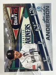 KADE ANDERSON 2025 BOWMAN DRAFT NIGHT CHROME #BDN3 Mariners