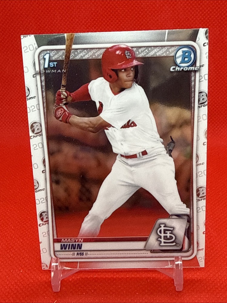 2020 Bowman Chrome Draft BD-59 MASYN WINN CARDINALS RC QTY AVAILABLE