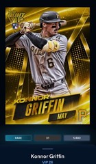 Topps BUNT DIGITAL Huge 12 Card Konnor Griffin Lot Iconic Bowman Topps Now VIP