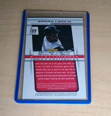 2013 Panini Prizm Barry Larkin Red Pulsar Reds