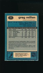 1981-82 OPC #134 Greg Millen * Goalie * Hartford Whalers * EX-MT/NM *