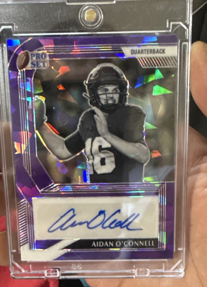 2022 Leaf Pro Set Metal – Aidan O&rsquo;Connell #PA-AO1 Purple Crystals /20 (AU, RC)