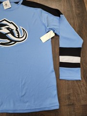 Utah Mammoth NHL Hockey Jersey, Blue/Black/White, Size XL