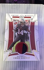 2022 Panini National Treasures – Century Materials Chris Godwin #CEN-CGO Gold…