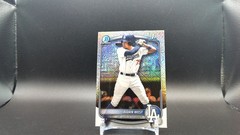 2025 Bowman Chrome #BDC-6 Aidan West – Mojo Refractor – Dodgers 1st Refractor
