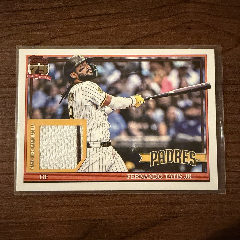 Topps 2026 Series 1 1991 Relics Fernando Tatis Jr Padres MEM 91R-FTJ