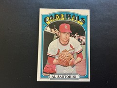 1972 Topps – High # Al Santorini #723