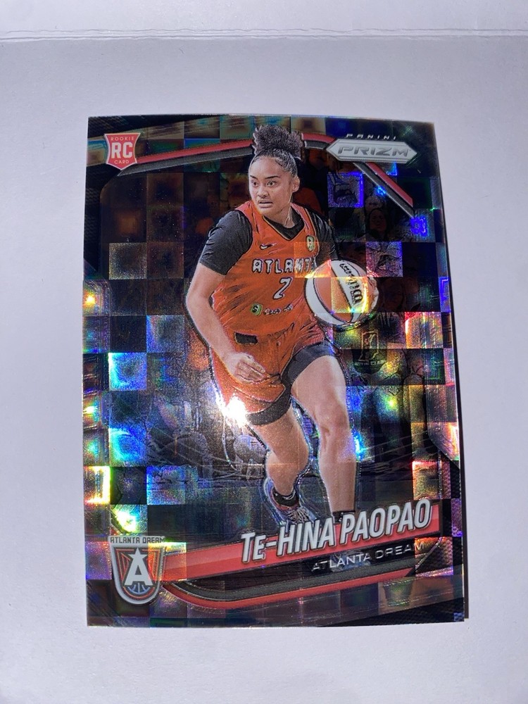 2025 Panini Prizm WNBA Te-Hina Paopao RC #61 Pandora Prizm Atlanta Dream