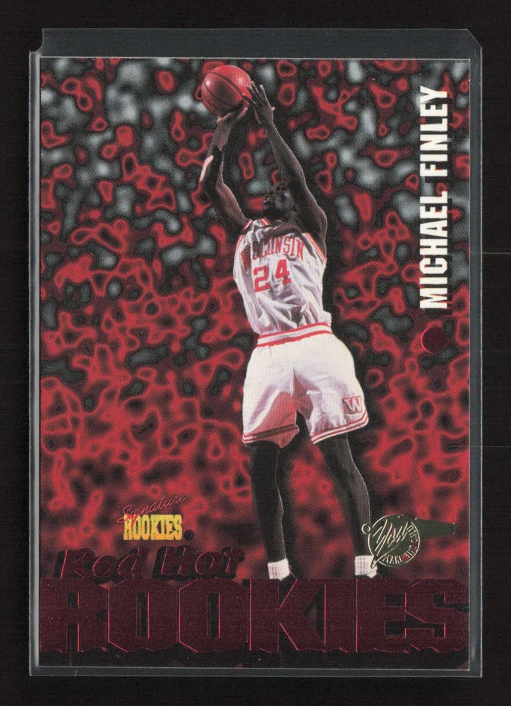 1995 Signature Rookies Fame and Fortune Red Hot Rookies #R8 Michael Finley