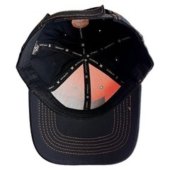 John Cena Orange Black Hustle Loyalty Respect Beware of Dog Hat