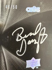 2008-09 Upper Deck Black Brad Daugherty #A2-BD /50 Auto *READ*