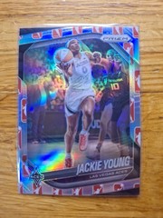 2025 Panini Prizm WNBA – Jackie Young #23 WNBA Logo Prizm