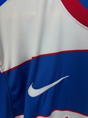 QPR Shirt Men Large Blue White Home 2015-16 Nike Queens Park Rangers Colourblock