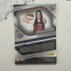 2025i Prizm WNBA – Rookie Variation Sonia Citron #148 Blue Velocity Prizm (RC)