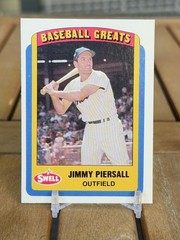 1990 Swell Baseball Greats – #92 Jimmy Piersall New York Mets