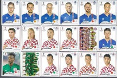 2018 PANINI RUSSIA WORLD CUP STICKERS « COMPLETE YOUR SET » ***PINK BACK***