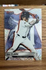 2025 Bowman&rsquo;s Best – Prospects Max Clark #TP-1 Mini-Diamond Refractor 3/299 (RC)