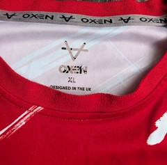 Oxen England Rugby League Training Shirt 2021 XL Red Free UK Postage