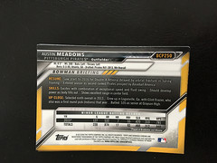 2016 Bowman Chrome BCP250 Austin Meadows 4 count lot Pittsburgh Pirates