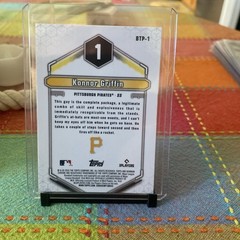 Topps 2026 Bowman Chrome Top 100 Insert Konnor Griffin Pirates BTP-1