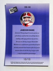 2024 Leaf Collective Jameson Wang Orange Shimmer RC SN /10 Panthers Wroclaw