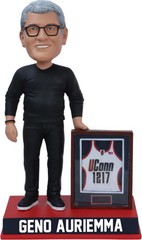 Geno Auriemma UConn Huskies Commemorative Jersey Bobblehead NCAA College