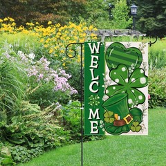 St Patricks Day Garden Flag, 12×18 inches, flag