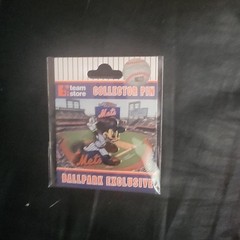 Mets X Disney Mickey Mouse New York Mets Ballpark Exclusive Pin Mickey Pitch NEW