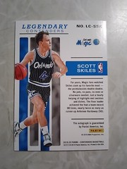 2019-20 Contenders Legendary Contenders Scott Skiles Magic Auto /199 Very Nice!