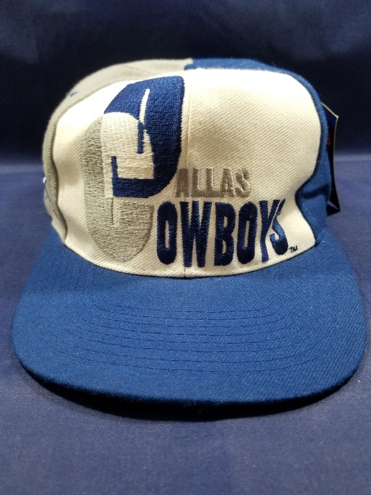 Vintage Dallas Cowboys Hat DC Blue Silver White Adjustable Snapback AJD