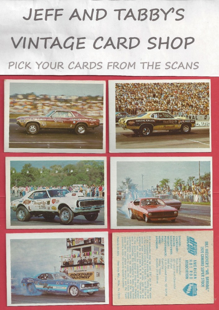 1971 AHRA Official Drag Champs / SEE DROP DOWN MENU