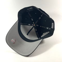 New Era NY Yankees Exclusive Gunmetal Black 9FORTY A-Frame Snapback Hat Cap