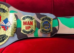 ROH Jay Briscoe World Heavyweight Wrestling Championships Belt 2mm/4mm