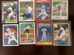 Oral Hershiser 26 card lot including rookie card all in near mint condition