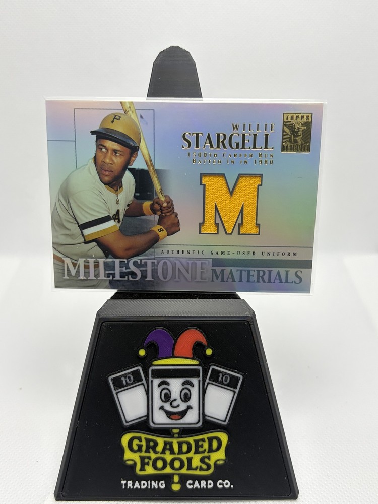 2002 Topps Tribute #MJM-WS – Willie Stargell – Milestone Materials Refractor