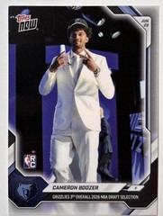 2026 Topps Now NBA Draft Top 4 Picks RC Lot Dybantsa Peterson Boozer Wilson 🔥