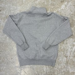 UConn Huskies Pullover Mens Medium Gray 1/4 Zip Long Sleeve Sweater Sweatshirt