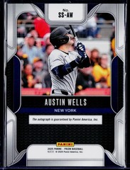 2024 Panini Prizm #SS-AW Austin Wells Sensational Signatures