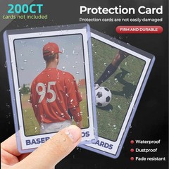 200ct Ultra PRO 3&Prime;x4&Prime; Regular Toploaders + 200 Sleeves for 35pt Sports Card