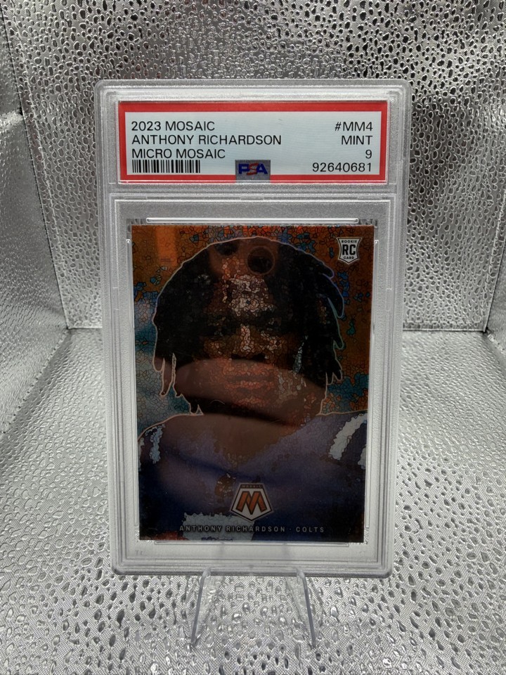 2023 Panini Mosaic – Micro Mosaic Anthony Richardson #MM-4 (RC)