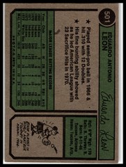 1974 Topps #501 Eddie Leon