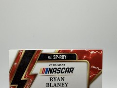 Panini Select Racing 2026 Sparks Insert Ryan Blaney SP-RBY Team Penske Mem