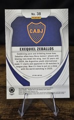 ⚽️2025 Prizm FIFA Club World Cup Boca Juniors RC Exequiel Zeballos Ice Prizm #38
