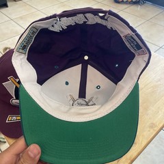 Vtg American Needle Anaheim Mighty Ducks SnapBack Hat Blockhead Specialties Lot