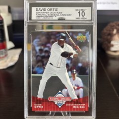 2006 Upper Deck National Card Day #UD9 David Ortiz CCG GEM MINT 10 🔥🔥🔥